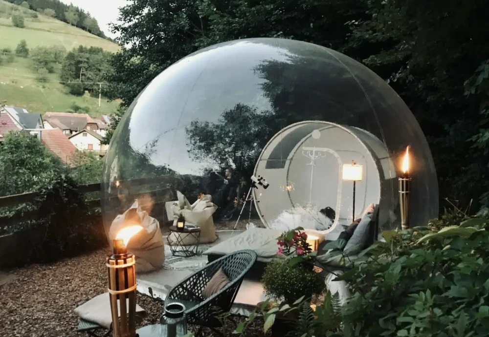 bubble tent glamping