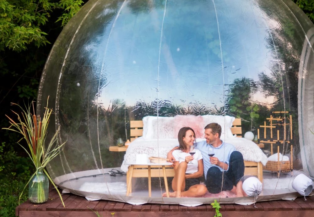 big clear bubble tent